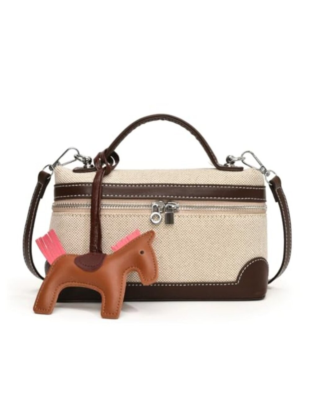 Small Crossbody Bag Vegan Leather L19 Pouch Designer Shoulder Handbag Trendy